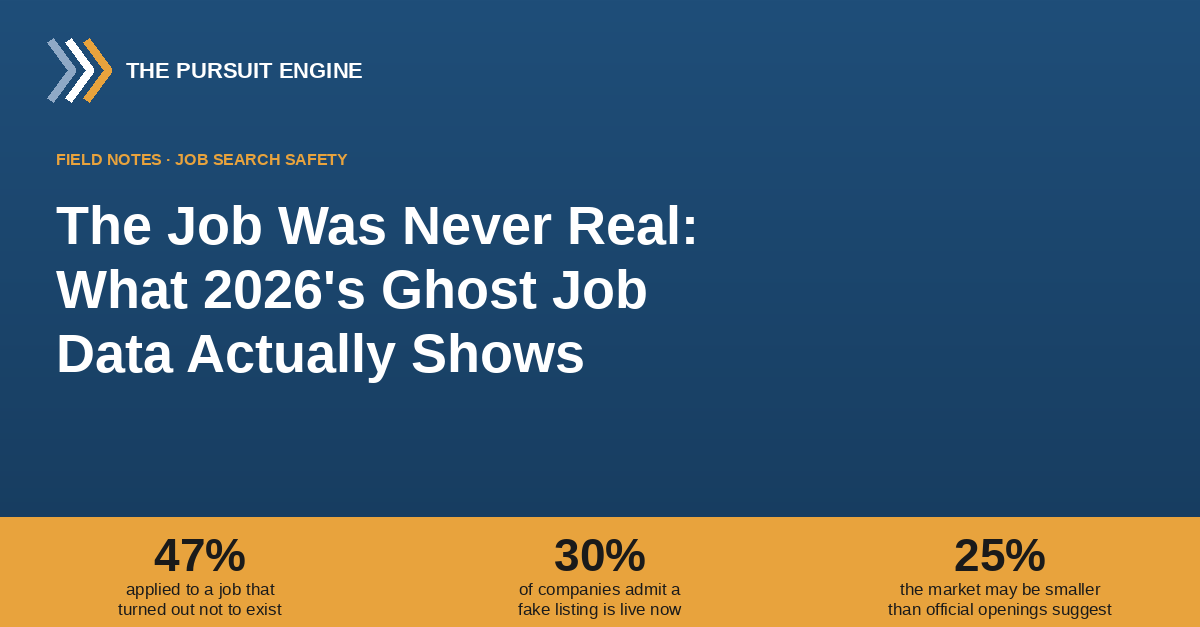 The Job Was Never Real: What 2026's Ghost Job Data Actually Shows
